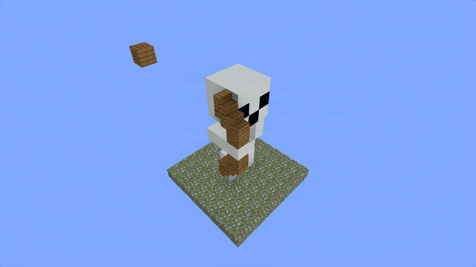 Skeleton Statue